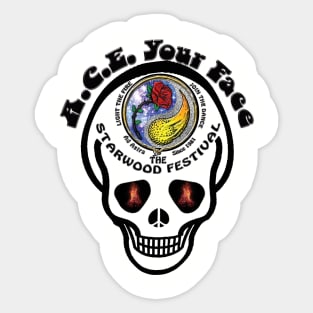 ACE Your Face Sticker